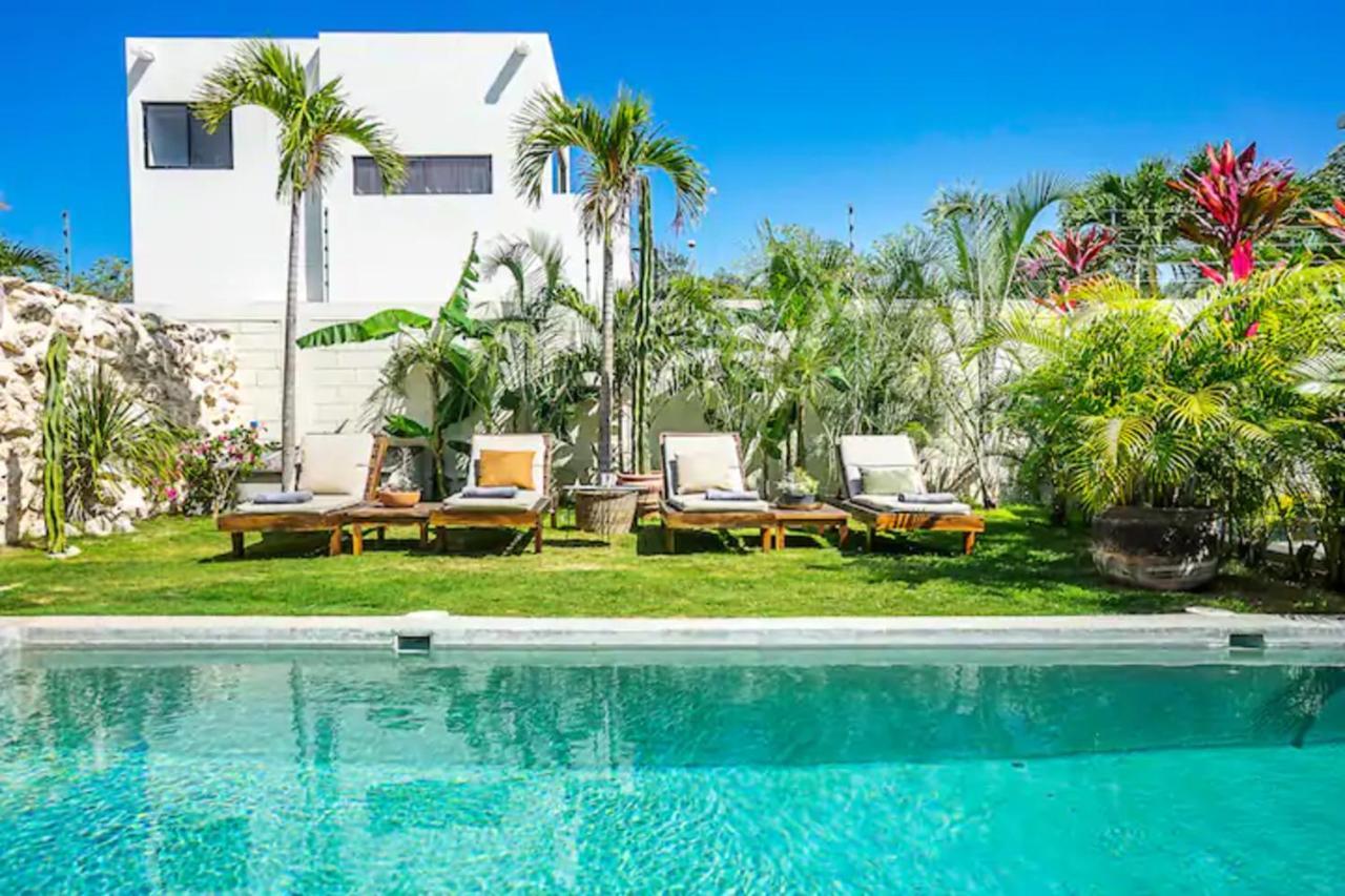 Casa Lou, Large House And Pool, Beach Club Access Villa Tulum Luaran gambar